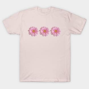 Three Pink Gerberas for Mothers Day T-Shirt